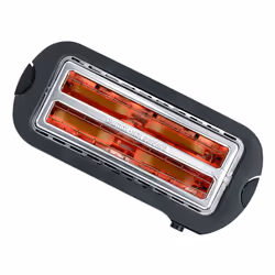 Severin AT 9341 tostapane 4 fetta/e 1400 W Nero, Acciaio spazzolato, Acciaio inox - Vista aggiuntiva 5