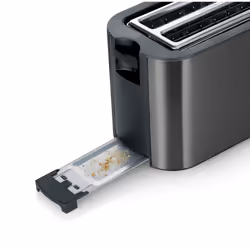 Severin AT 9341 tostapane 4 fetta/e 1400 W Nero, Acciaio spazzolato, Acciaio inox - Vista aggiuntiva 6