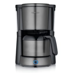 Severin KA 9343 Macchina da caffè americano semiautomatica 1 L Nero, Acciaio inox