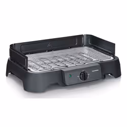 Severin PG 8593 barbecue per l'aperto e bistecchiera Grill Da tavolo Elettrico Nero 2000 W - Vista aggiuntiva 2