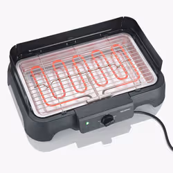 Severin PG 8593 barbecue per l'aperto e bistecchiera Grill Da tavolo Elettrico Nero 2000 W - Vista aggiuntiva 4