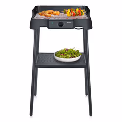 Severin PG 8594 barbecue per l'aperto e bistecchiera Grill Da tavolo Elettrico Nero 2000 W - Vista aggiuntiva 2