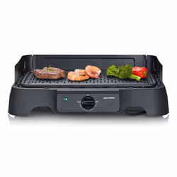 Severin PG 8595 barbecue per l'aperto e bistecchiera Grill Da tavolo Elettrico Nero 2000 W - Vista aggiuntiva 3