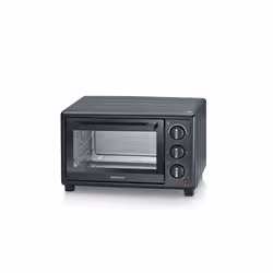 Severin TO 2078 fornetto con tostapane 20 L 1600 W Nero - Vista aggiuntiva 4