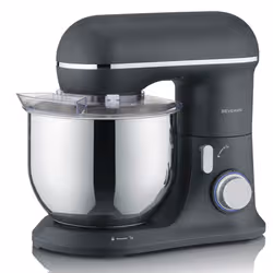 Severin KM 3899 robot da cucina 1200 W 5,3 L Nero - Vista aggiuntiva 2