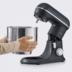 Severin KM 3899 robot da cucina 1200 W 5,3 L Nero - Vista aggiuntiva 4
