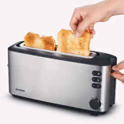 Severin AT 2515 tostapane 2 fetta/e 1000 W Acciaio inox - Vista aggiuntiva 6