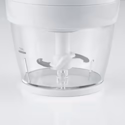 Severin UZ 3861 tritaverdure elettrico 0,65 L 260 W Grigio, Bianco