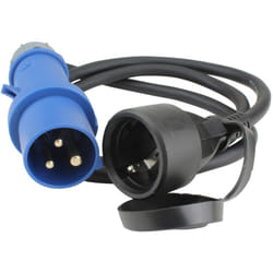 Unitec - 47458 - Adattatore presa,5m, H07RN-F3G2,5, 6A/16A