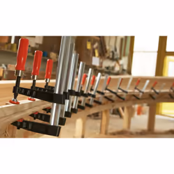BESSEY TG80S12 morsa Morsetto F 80 cm Alluminio, Nero, Rosso - Vista aggiuntiva 5