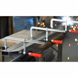 BESSEY GS10 morsa Morsetto F 10 cm Alluminio, Rosso