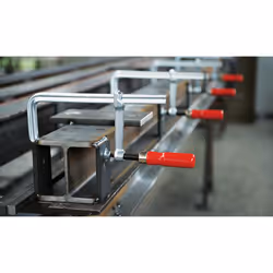 BESSEY GS10 morsa Morsetto F 10 cm Alluminio, Rosso - Vista aggiuntiva 4