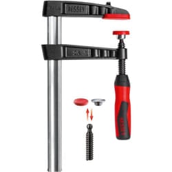 BESSEY TG50S14-2K morsa Morsetto a barra 50 cm Alluminio, Nero, Rosso