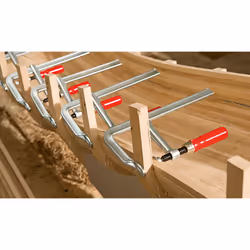 BESSEY GZ50 morsa Morsetto F 50 cm Alluminio, Rosso - Vista aggiuntiva 5