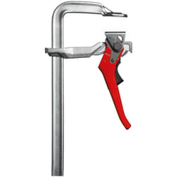 BESSEY GH12 morsa Morsetto a cricchetto 12 cm Acciaio spazzolato, Rosso