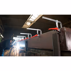 BESSEY GH80 morsa Morsetto F 80 cm Alluminio, Nero, Rosso - Vista aggiuntiva 4