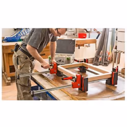 BESSEY KRE30-2K-OH morsa 30 cm Nero, Rosso - Vista aggiuntiva 4