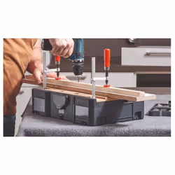BESSEY STC-S-MFT morsa Morsetto a ginocchiera Nero, Rosso, Argento, Legno - Vista aggiuntiva 4