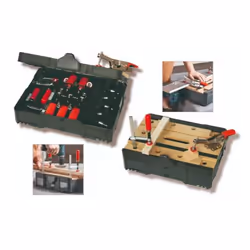 BESSEY STC-S-MFT morsa Morsetto a ginocchiera Nero, Rosso, Argento, Legno - Vista aggiuntiva 5