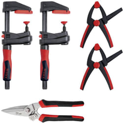 Bessey - Kit promozionale con utensili di serraggio e taglio per molte applicazioni SET1-A Apertura (max.):150 mm Misura