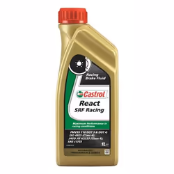 Castrol React SRF Racing, DOT 4, 1000 ml, Giallo, 320 °C, 1,066 kg/l