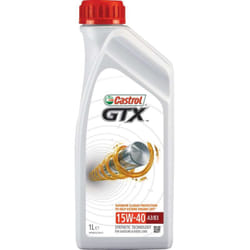 Castrol - Olio lubrificante motore auto minerale gtx 15W40 1L Oil