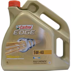 Castrol Edge 5W-40, 4 L, 5W-40, Auto, Oro, SN/CF, C3