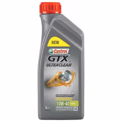 Olio professionale 10w40 per motori a benzina e a diesel; Confezione da 1 litro. Olio motore Castrol GTX 10w40 1LT Ultraclean ...
