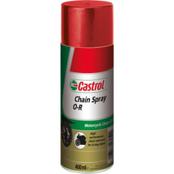 Lubrificante sintetico Chain Spray o-r per moto, bianco, ottima protezione dall'usura, ideale per catene con O-ring e X-ring