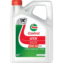 Castrol - olio lubrificante sintetico motore auto gtx 15W-40 A3/B3 4L