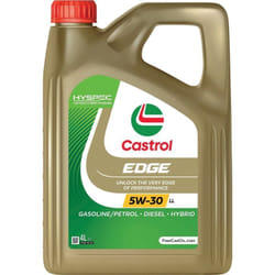 Castrol - Olio motore lubrificante auto Edge 5W30 ll Long Life Titanium 4L