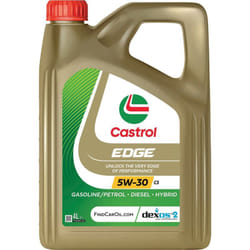 Castrol - Olio motore auto Edge 5W30 Titanium 4L lubrificante Oil