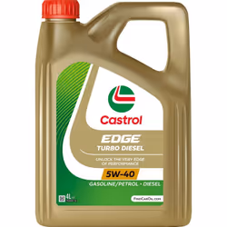 CASTROL OLIO MOTORE LUBRIFICANTE CASTROL EDGE TURBO DIESEL 5W-40 Q3 TITANIUM 4L