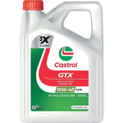 Castrol - Olio motore lubrificante auto gtx Ultraclean 10W40 A3/B4 4L