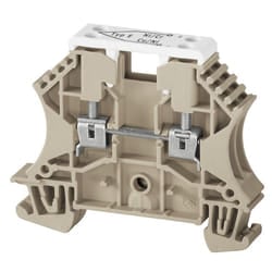 Weidmüller WDU 2.5/TC TYP E morsettiera Beige