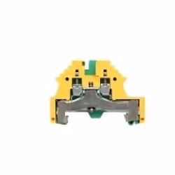 Weidmüller 1016200000, Verde, Giallo, 2,5 mm², 300 A, 54 mm, 12,73 g, 100 pz