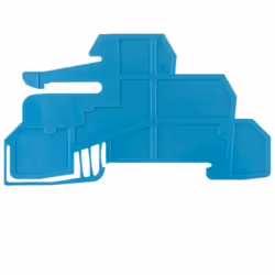 Weidmüller WHP WDL2.5/S BL, Piastra fissante, 20 pz, Wemid, Blu, -50 - 120 °C, V0