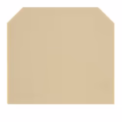 Weidmüller AP SAK2.5, Piastra terminale, 20 pz, Poliammide, Beige, -50 - 100 °C, V2