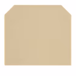 Weidmüller AP AKZ2.5, Piastra terminale, 50 pz, Poliammide, Beige, -50 - 100 °C, V2