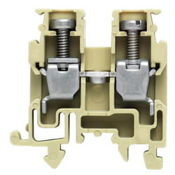 Weidmüller AKZ 2.5 O.ZA morsettiera Beige