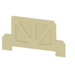 Weidmüller 9503330000 accessorio per morsettiera Piastra terminale 20 pz