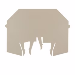 Weidmüller WTW EN, Piastra di separazione, 20 pz, Wemid, Beige, -60 - 130 °C, V0
