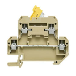 Weidmüller DKT 4/35 morsettiera Beige