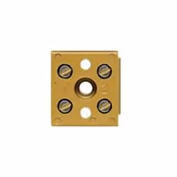 Weidmüller BK 2 CRN, Striscia di designazione, 100 pz, Marrone, -60 - 130 °C, 22 mm, 22 mm