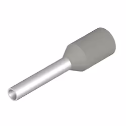 Weidmüller H0.75/14D GR SV, Terminale a pin, Dritto, Grigio, Metallico, 0,75 mm², 14 mm, 1 cm