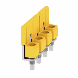 Weidmüller WQV 10/4, Connettore trasversale, 50 pz, Poliammide, Giallo, -60 - 130 °C, V0