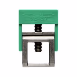Weidmüller ZB 16K GE/GN, Giogo di serraggio, 50 pz, Acciaio, Argento, 10 mm, 26,8 mm