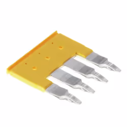 Weidmüller ZQV 6/4 GE, Connettore trasversale, 60 pz, Wemid, Giallo, V0, 3,1 mm