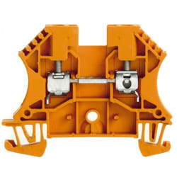 Weidmüller WDU 4 OR morsettiera Arancione