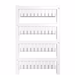 Weidmüller ZS 12/6 MC NE WS, Indicatori per morsettiera, 400 pz, Poliammide, Bianco, V2, 6 mm